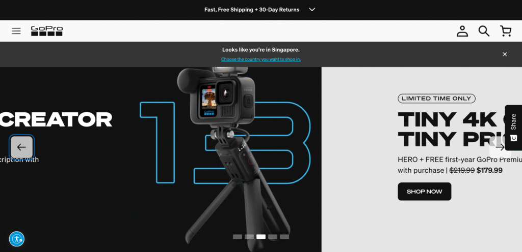 homepage design inspiration